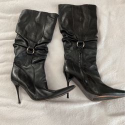 Aldo Black Boots Size 38