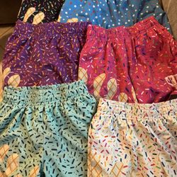 6 Pairs Baseball lifestyle Shorts
