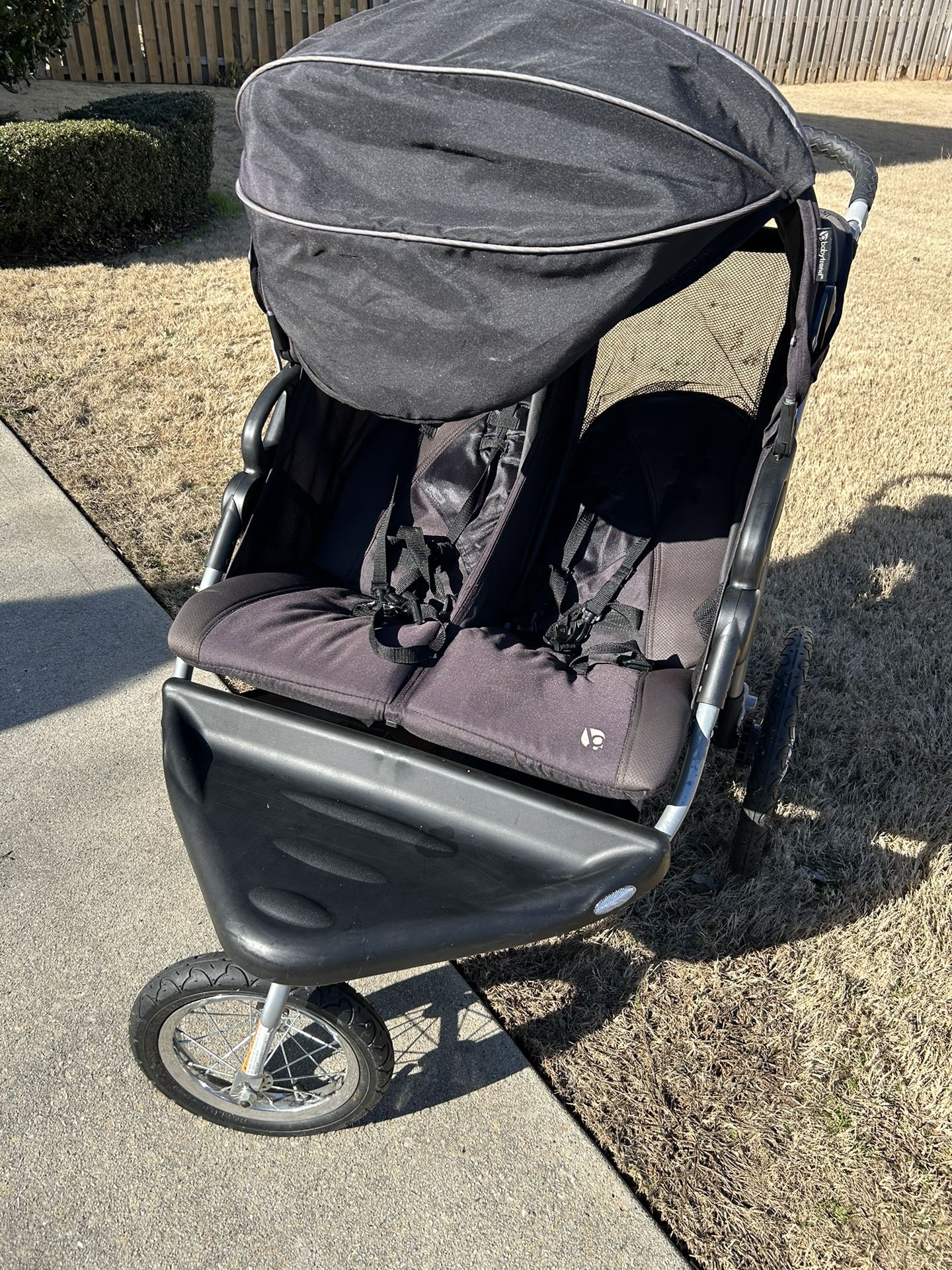 2 Seater Side by Side A Baby Walker/Jogger