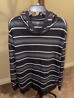 Brand new mens large Sonoma Striped hoodie