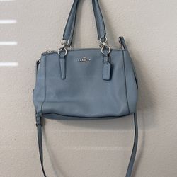 Baby blue Coach Bag