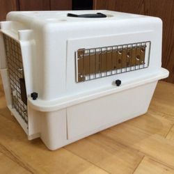 Vari Kennels: Travel Safe & Secure Plastic Dog Crate  
