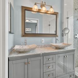 60 Inch Double Bathroom Vanity