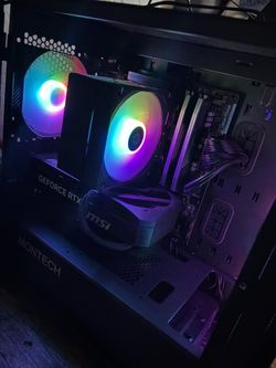 Selling a full setup of 280hrtz asus monitor & 5070 pc