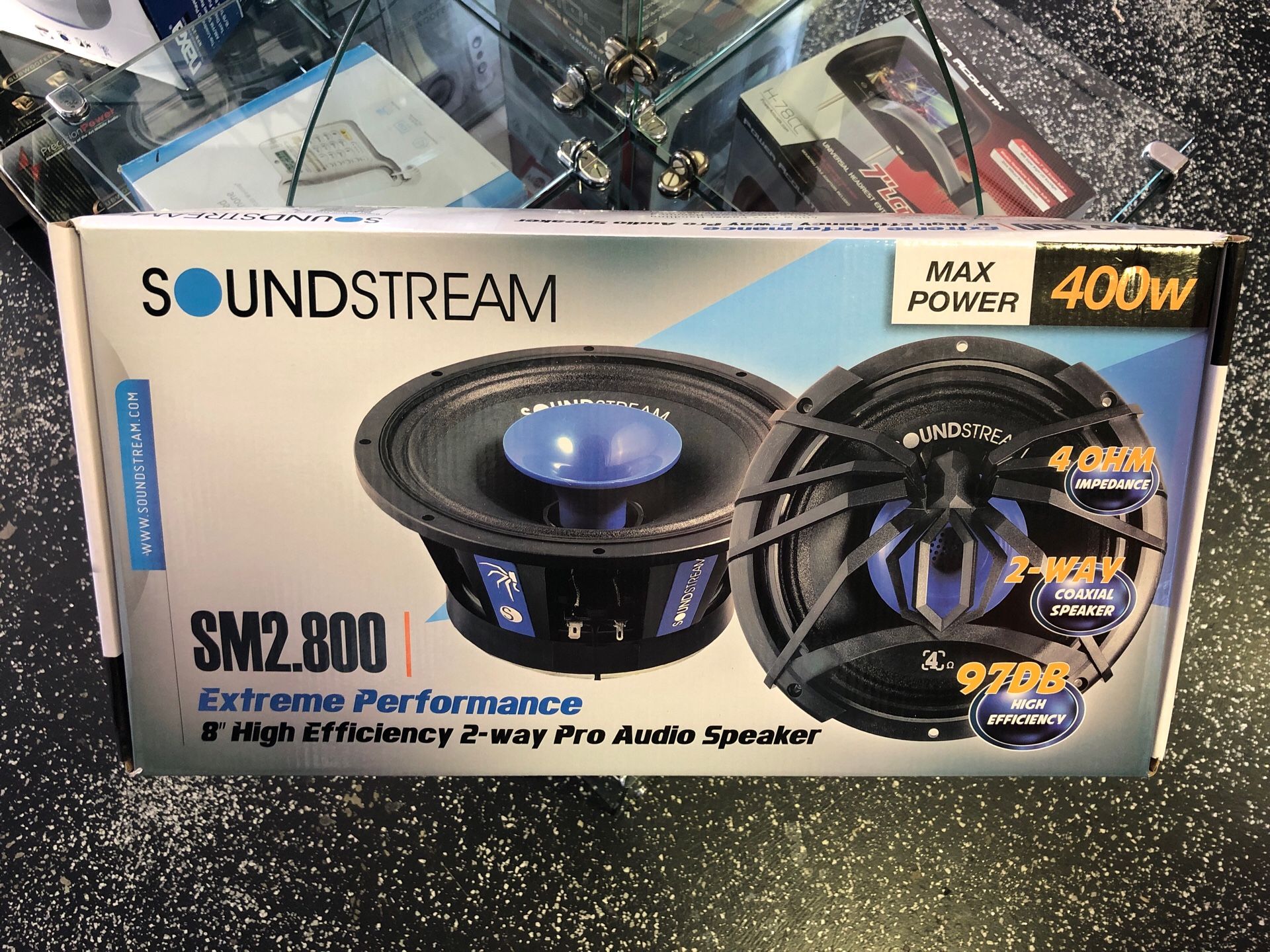 SoundStream Extreme Performance 8” 2-Way Pro Audio Speaker