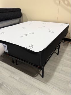 ✨ Brand New Mattress + Platform Bed Frame ✨
