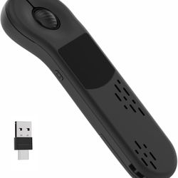 Air Mouse for PC/iOS/Android with Touchpad Bluetooth 2.4G Remote Control for PowerPoint/Keynote/Tiktok/Camera/Kindle App Rechargeable Wireless Present