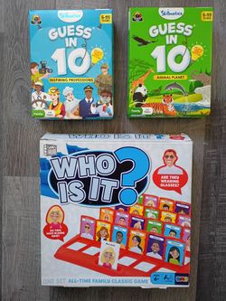 Bundle of 3 Family Card and Board Games
