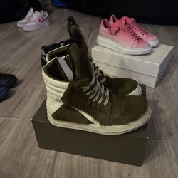 Rick Owens Pony Hair Geobaskets