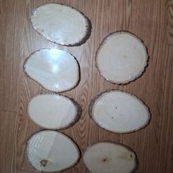 Wooden plaques for A Wedding