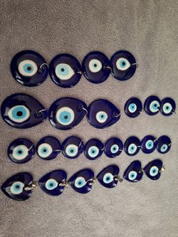 Evil Eye Pendants 2 Dozen "new"
