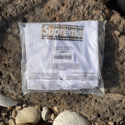 Supreme Burberry Box Logo Size L