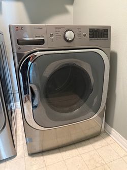LG TrueSteam Sensor Dry Front-Load Dryer