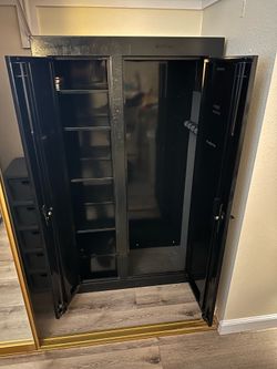 Husky Black Cabinet