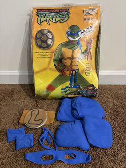 Halloween Costume – Teenage Mutant Ninja Turtles Leonardo (Child Large 10-12 Yr) - LIKE NEW