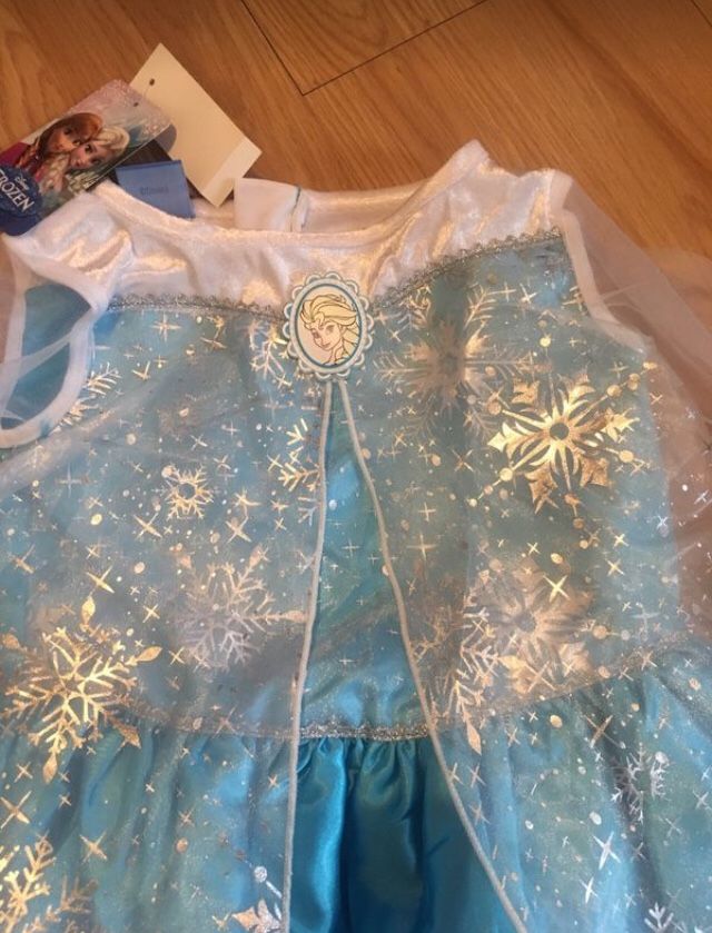 New with tags Elsa Costume/Dress Size 12/18 months