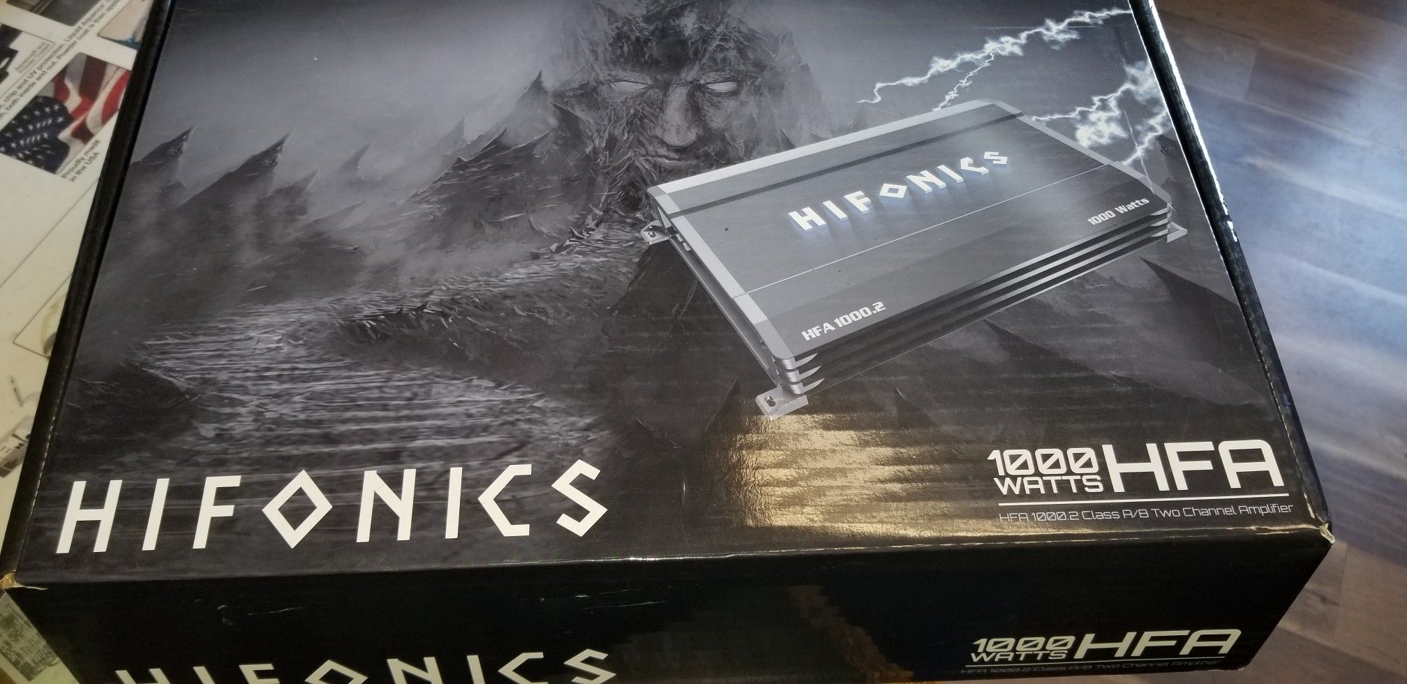 HIFONICS HFA 1000.2 1000 WATT 2 CHANNEL AMP