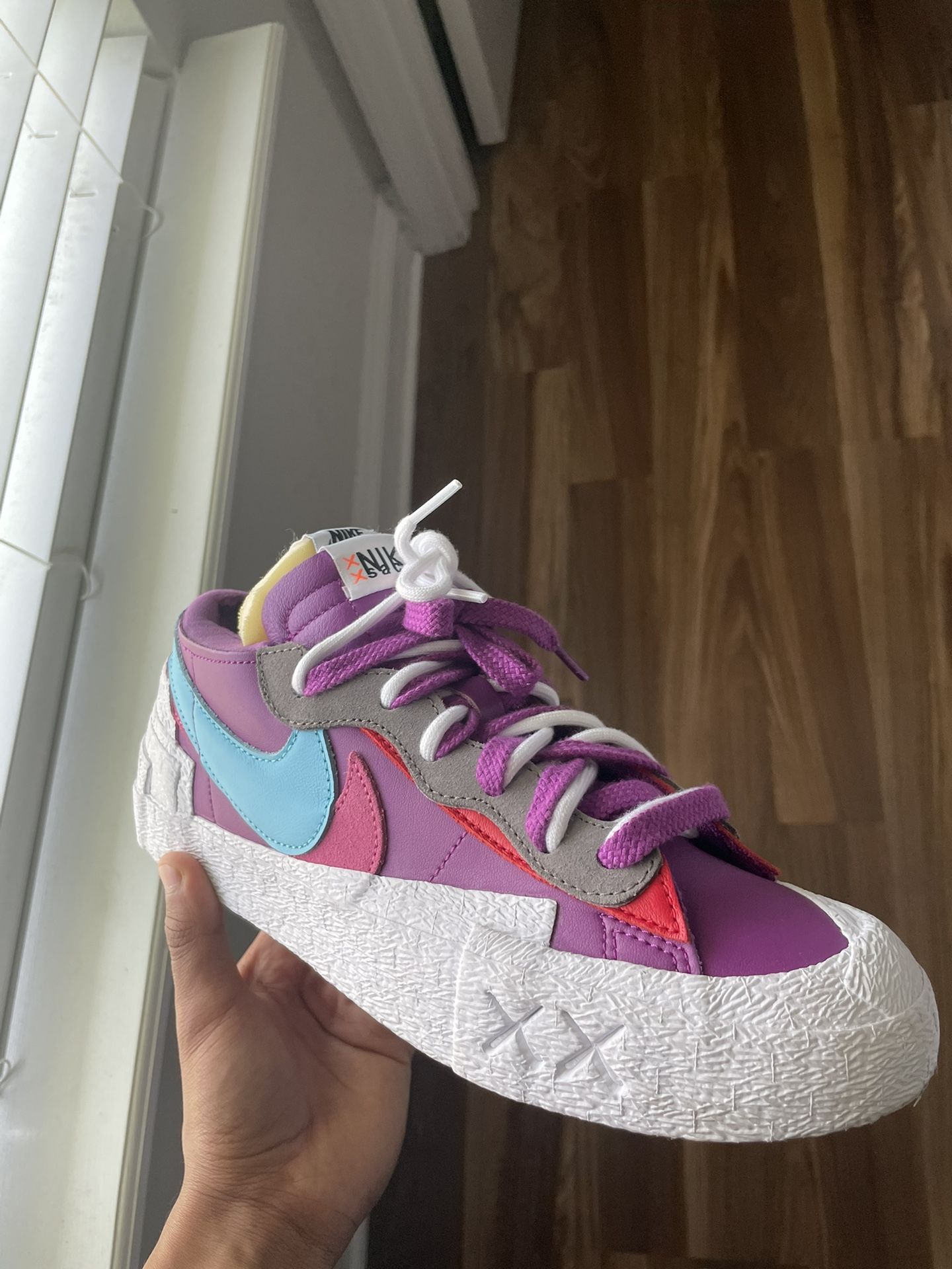 Nike Blazer Low Sacai KAWS Purple Dusk