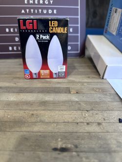 LED Candle 2 Pack 3W 280 Lum 2700k Pallet 400 Bulbs