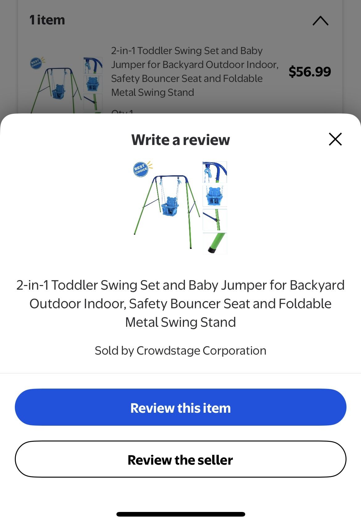 Baby Swing 3in1