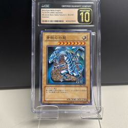 Blue-Eyes White Dragon SK2-001 Japanese (2003) CGC Pristine 10 – Kaiba Deck