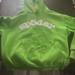Sp5der Web Hoodie 'Slime Green'