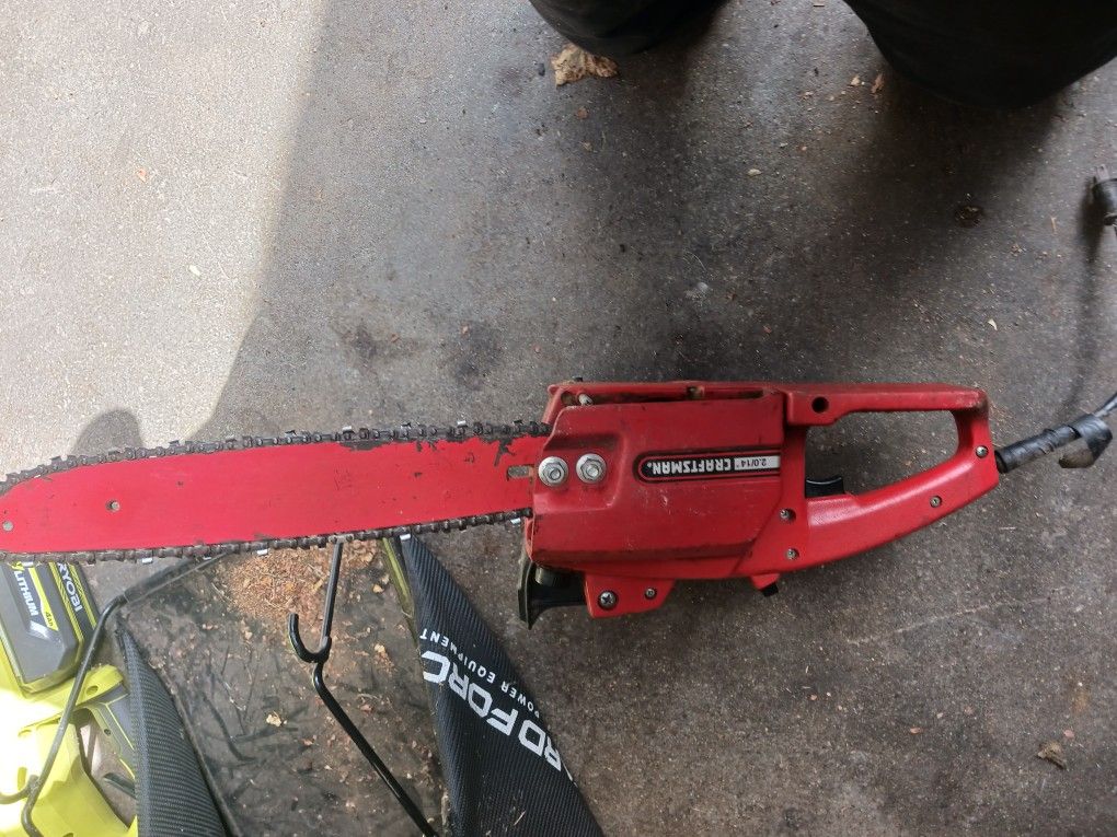 Craftsman Chainsaw