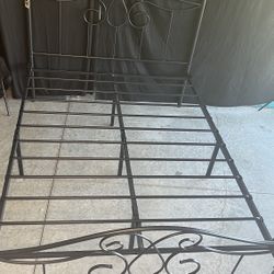 Full Size Metal Frame Bed 