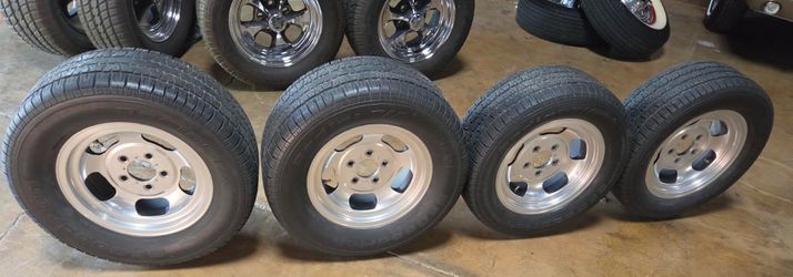 Ford or Dodge Rims and Tires 14” 5 x4.5