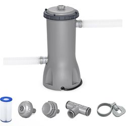 Filter pump above ground