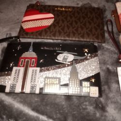 Mk Wristlet And 1 Coach Wristlet 