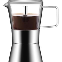 Induction Stovetop Espresso Coffee Maker
