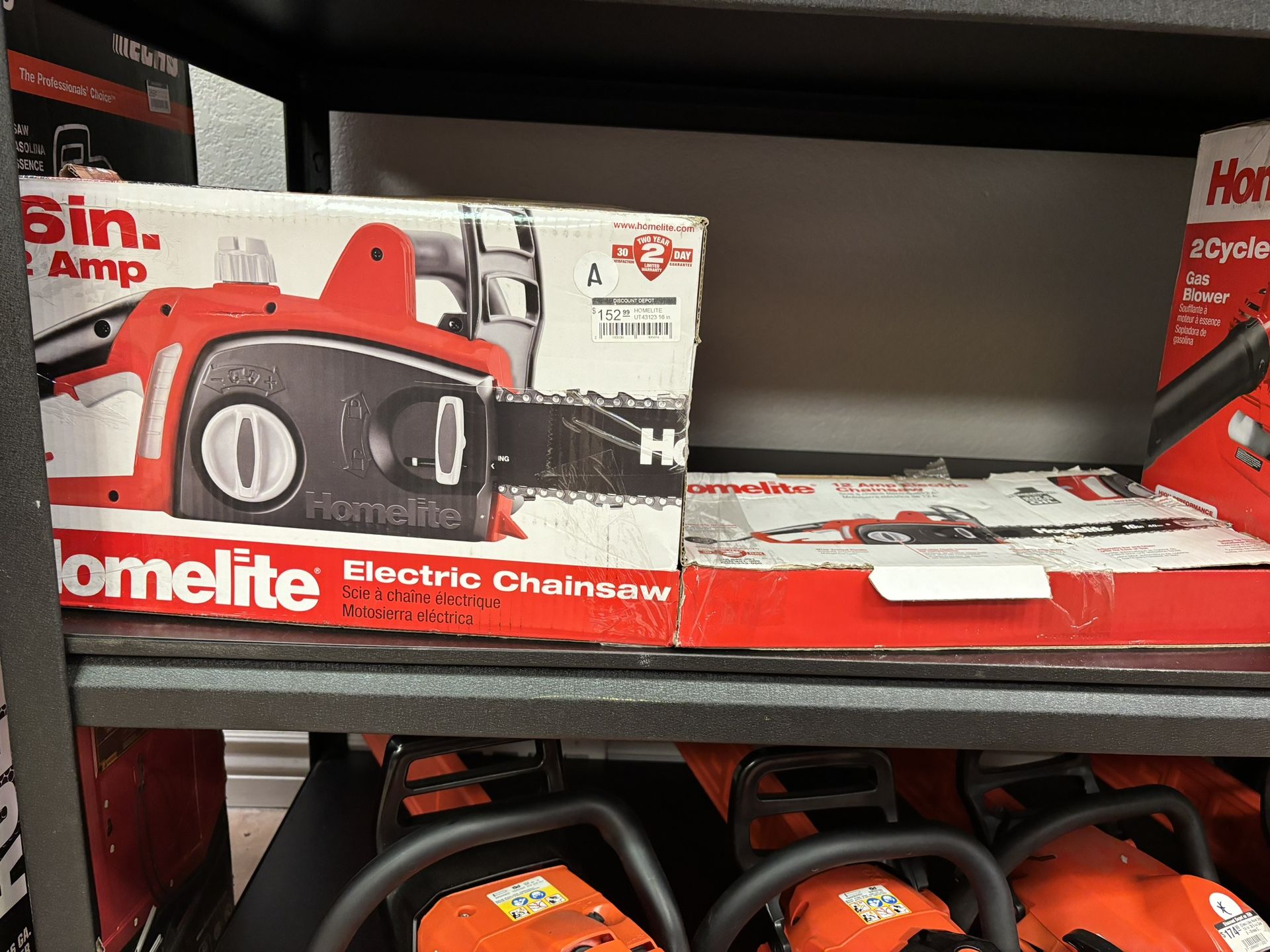 16 in. 12 Amp Electric Chainsaw