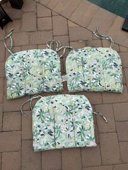 Patio Chair Cushions **Set Of 3**