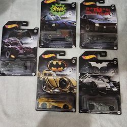 Batman hotwheels Lot