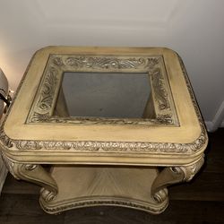 Ornate Wooden Side Table