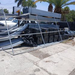 Gate Garvanisado 20 Ft De Ancho Y 6 De Alto 