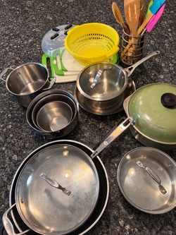 Kitchen Cookware & Utensil Bundle