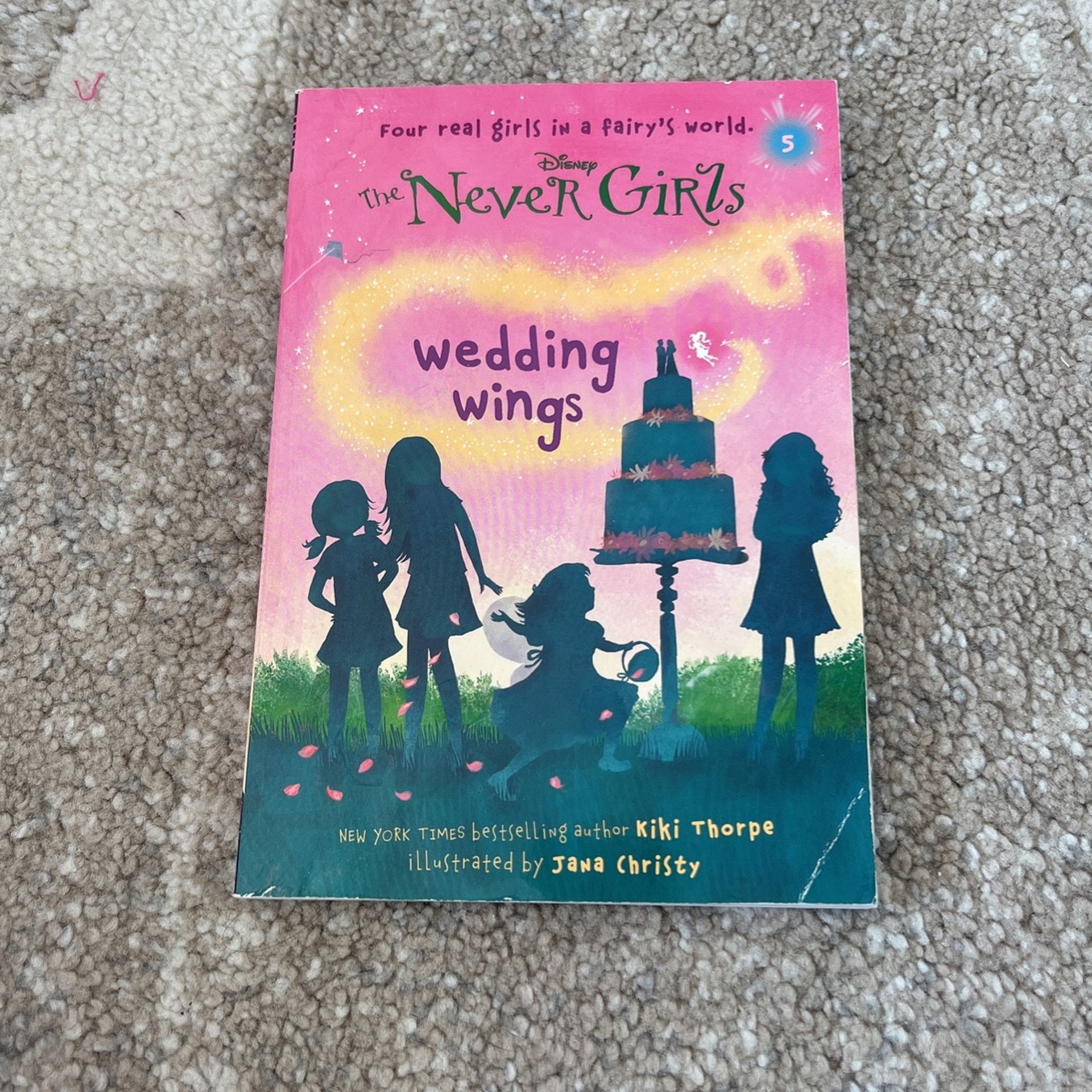 Never Girls Wedding Wings Book