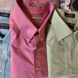 Men Dress Long Sleeve Shirts Bundle 