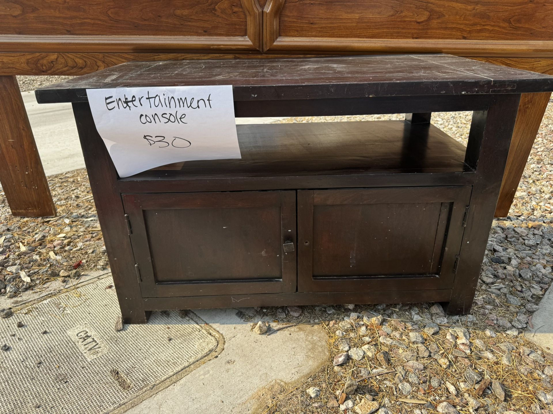 Entertainment console Table