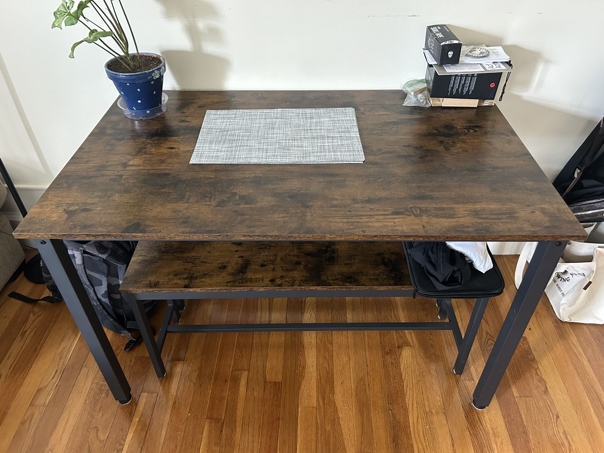 Dining Table With Benches- Pickup End Of July!!