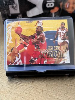 Fleer 1997-98 Fleer Michael Jordan Chicago Bulls #23 Base Set Basketball Card
