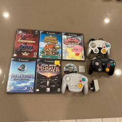 Nintendo GameCube games controllers