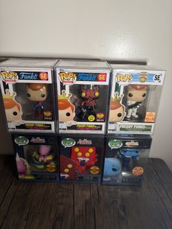 Funko Pop Starwars And Cartoon Network Lot