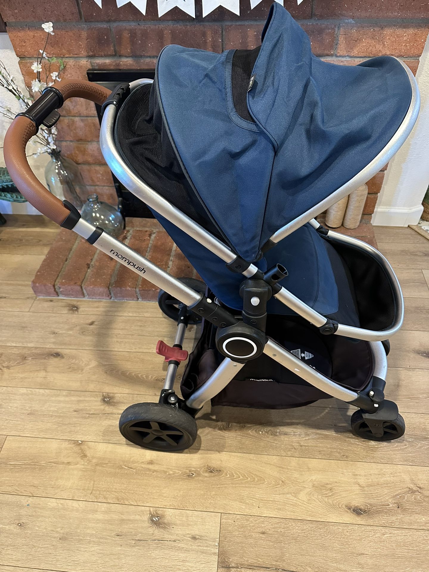 MomPush Stroller W Bassinet & Accessories
