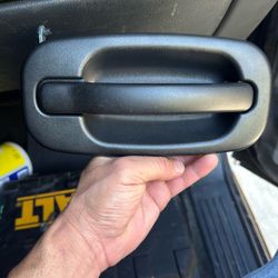 2002 Silverado Rear Passenger Door Handle 