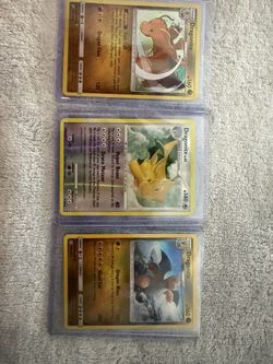 Pokemon Dragonite cards