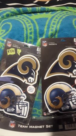 NFL RAMS 2 PACK MAGNETS