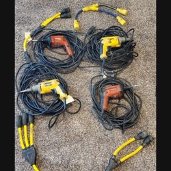 Hilti and DeWalt Screw Guns 